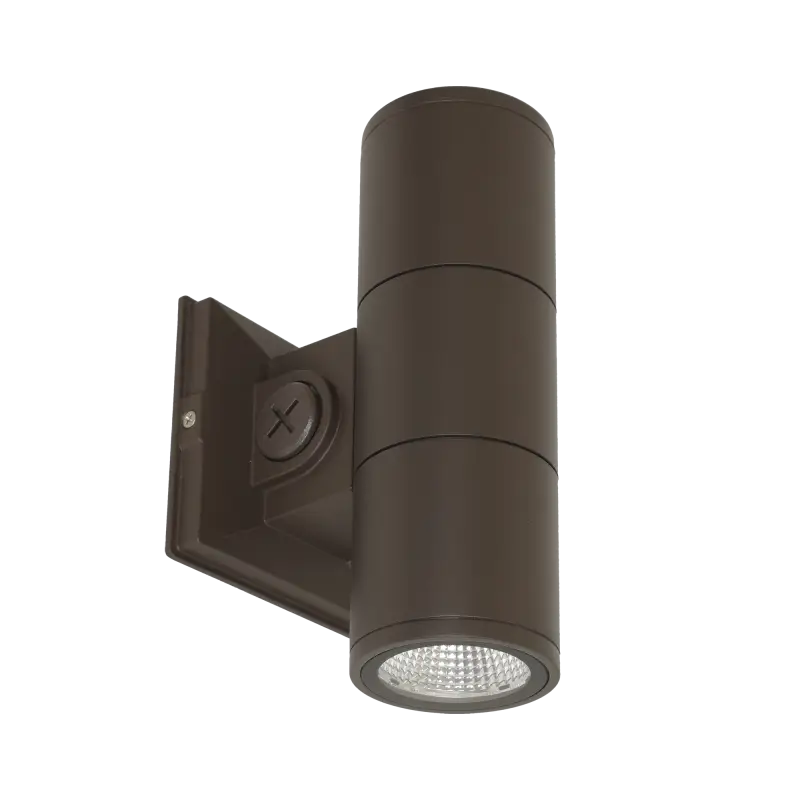 3 Inch LED Up Down Cylinder Light Lumen Selectable 600/700/900LM Kelvin Selectable 3K/4K/5K Built In Photocell - LED