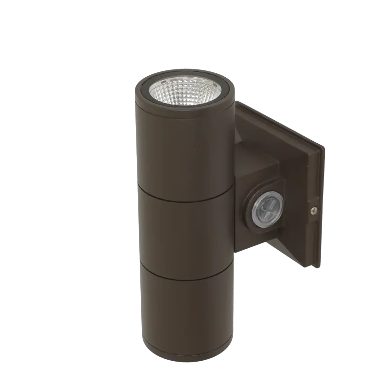 3 Inch LED Up Down Cylinder Light Lumen Selectable 600/700/900LM Kelvin Selectable 3K/4K/5K Built In Photocell - LED
