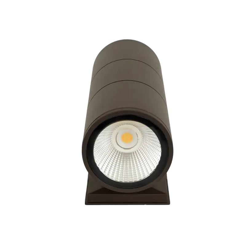 4 Inch LED Up Down Cylinder Light Lumen Selectable 1200/1700/2000LM Kelvin Selectable 3K/4K/5K Built In Photocell - LED