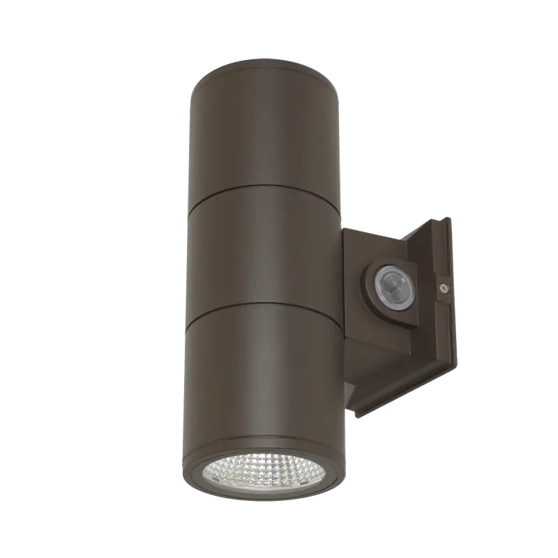 4 Inch LED Up Down Cylinder Light Lumen Selectable 1200/1700/2000LM Kelvin Selectable 3K/4K/5K Built In Photocell - LED