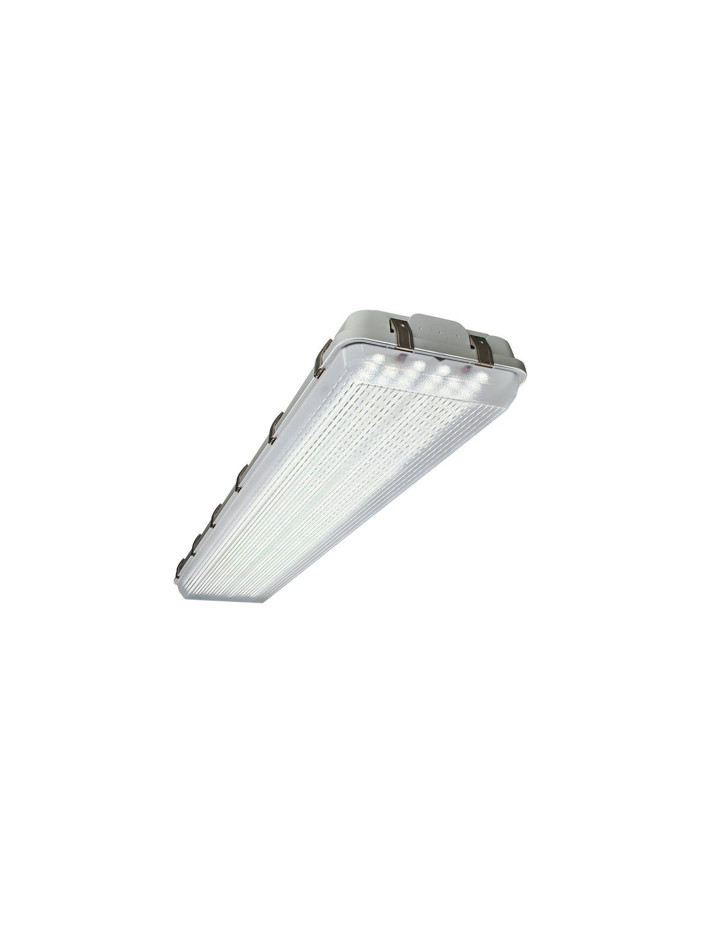 4FT LED Vapor Tight Fixture Lumen Selectable 16,000/18,000/21,000LM Kelvin Selectable 35K/4K/5K Plug-In Sensor Ready