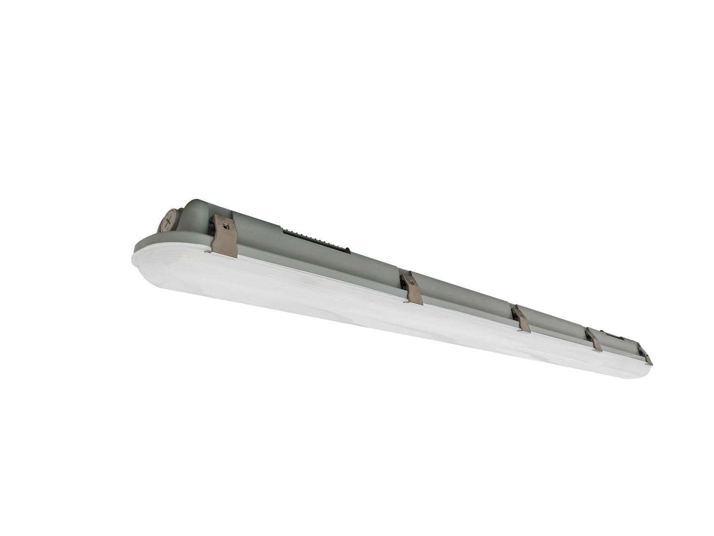 4FT LED Vapor Tight Fixture Lumen Selectable 5,000/6,000/7,000LM Kelvin Selectable 35K/4K/5K Plug-In Sensor Ready
