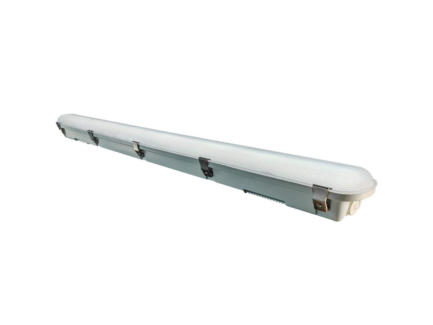 4FT LED Vapor Tight Fixture Lumen Selectable 5,000/6,000/7,000LM Kelvin Selectable 35K/4K/5K Plug-In Sensor Ready