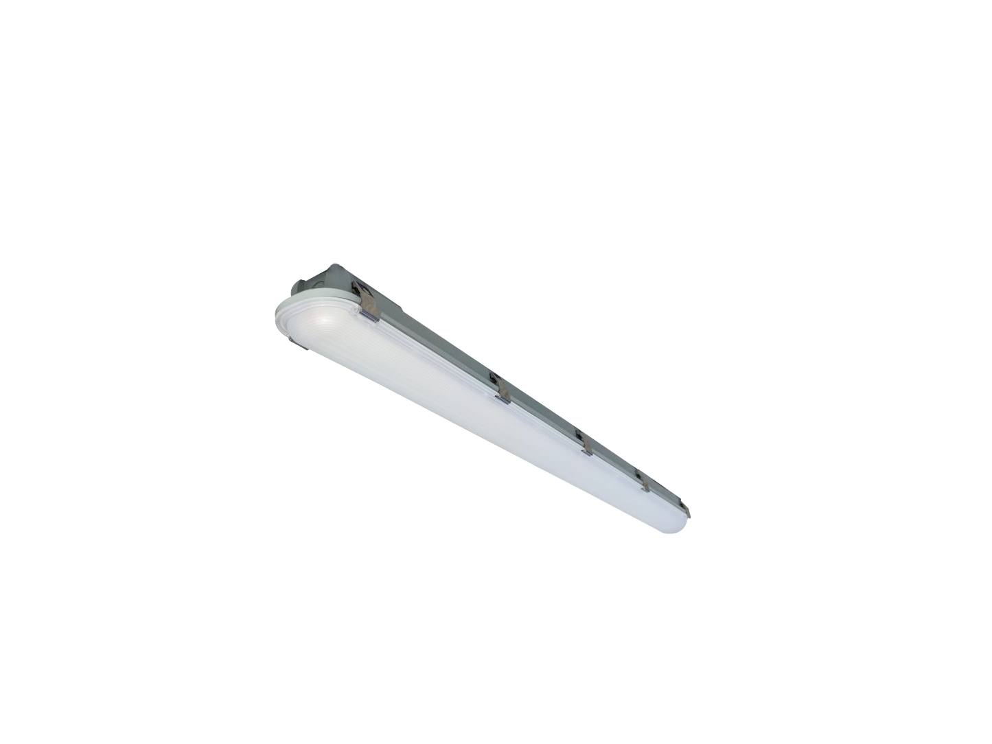 4FT LED Vapor Tight Fixture Lumen Selectable 5,000/6,000/7,000LM Kelvin Selectable 35K/4K/5K Plug-In Sensor Ready