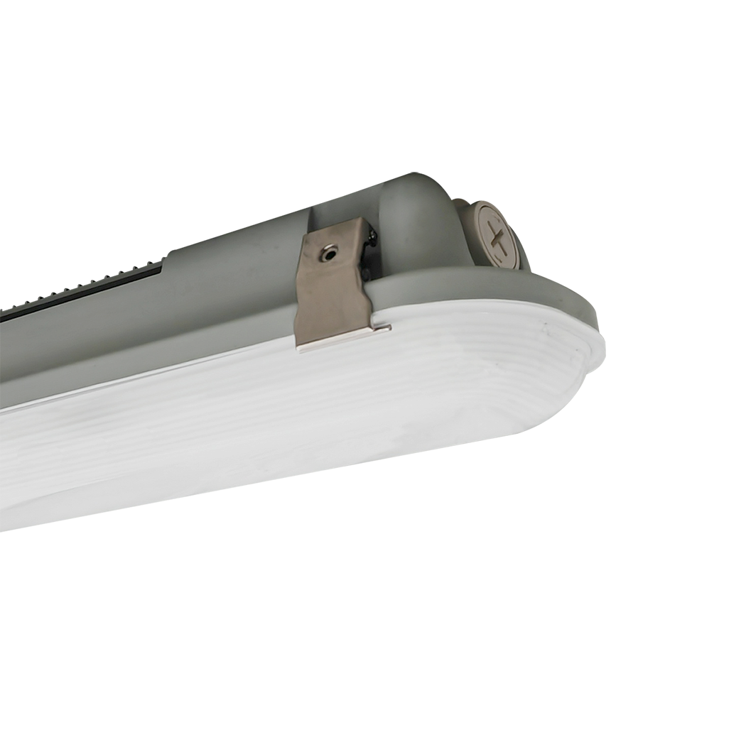 4FT LED Vapor Tight Fixture Lumen Selectable 5,000/6,000/7,000LM Kelvin Selectable 35K/4K/5K Plug-In Sensor Ready