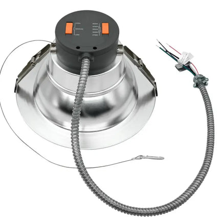 10 Inch LED Commercial Downlight Lumen Selectable 3,000/4,000/5,000LM Kelvin Selectable 27K/3K/35K/4K/5K - Recessed