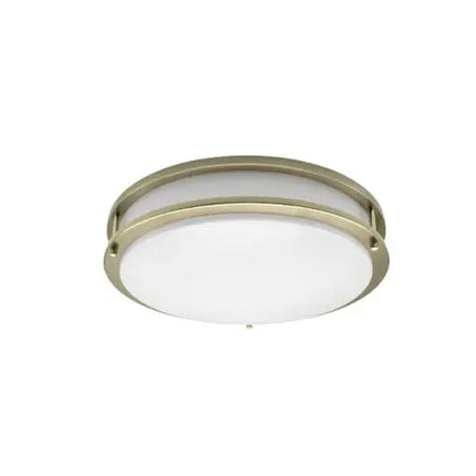 12/14/16 Inch LED Surface Mount Double Ring Fixture Kelvin Selectable 27K/3K/35K/4K/5K - Let There Be Lighting