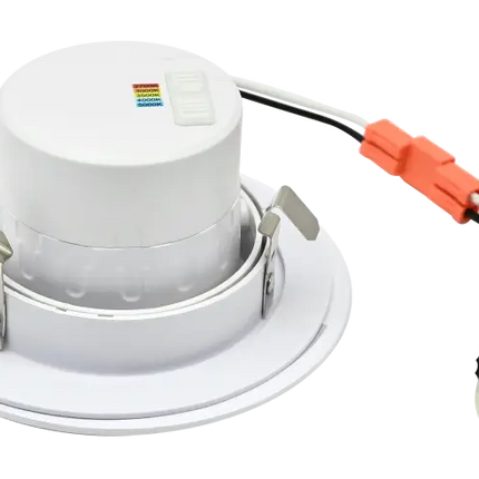 4 Inch Gimbal Recessed Retrofit LED Downlight Trim Kelvin Selectable 27K/3K/35K/4K/5K - Let There Be Lighting