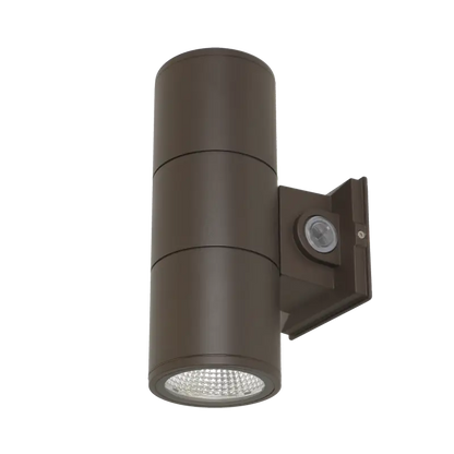 4 Inch LED Up Down Cylinder Light Lumen Selectable 1200/1700/2000LM Kelvin Selectable 3K/4K/5K Built In Photocell - LED