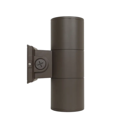 4 Inch LED Up Down Cylinder Light Lumen Selectable 1200/1700/2000LM Kelvin Selectable 3K/4K/5K Built In Photocell - LED