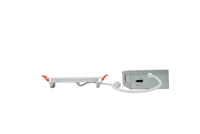 4 Inch LED Wafer Mini Flat Panel Light Kelvin Selectable 27K/3K/35K/4K/5K - Let There Be Lighting