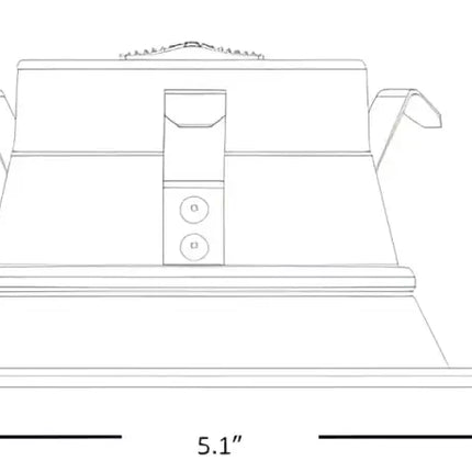4 Inch Recessed Retrofit LED Downlight Trim Kelvin Selectable 27K/3K/35K/4K/5K - Let There Be Lighting