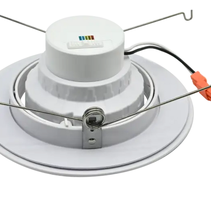 6 Inch Gimbal Recessed Retrofit LED Downlight Trim Kelvin Selectable 27K/3K/35K/4K/5K - Let There Be Lighting
