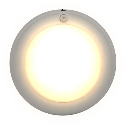6 Inch LED Surface Mount Closet Light with Motion Sensor Kelvin Selectable 27K/3K/35K/4K/5K - Let There Be Lighting
