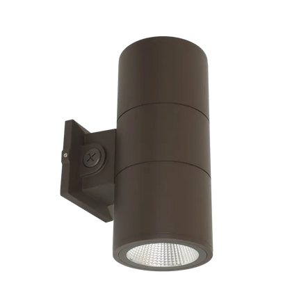 6 Inch LED Up Down Cylinder Light Lumen Selectable 2200/2700/3000LM Kelvin Selectable 3K/4K/5K Built In Photocell - LED