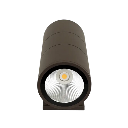 6 Inch LED Up Down Cylinder Light Lumen Selectable 2200/2700/3000LM Kelvin Selectable 3K/4K/5K Built In Photocell - LED