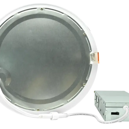 8 Inch LED Wafer Mini Flat Panel Light Kelvin Selectable 27K/3K/35K/4K/5K - Let There Be Lighting
