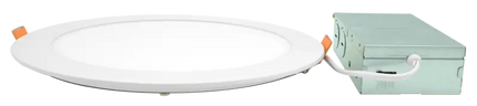 8 Inch LED Wafer Mini Flat Panel Light Kelvin Selectable 27K/3K/35K/4K/5K - Let There Be Lighting