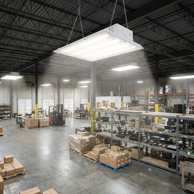 LED Full High Bay Lumen Selectable 12000/15000/18000LM Kelvin Selectable 4K/5K Sensor Ready