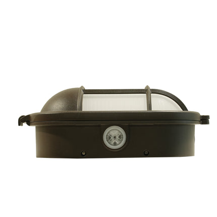 LED Bulk Head Lumen Selectable 2,000/3,000/4,000LM 20W/24W/27W Kelvin Selectable 3K/4K/5K Built-In Photocell