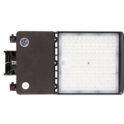 LED Parking Lot Area Light Lumen Selectable 12,000/18,000/24,000LM Kelvin Selectable 3K/4K/5K Plug-In Sensor & Photocell Ready