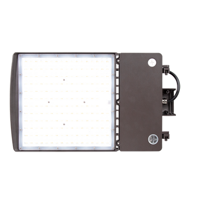 LED Parking Lot Area Light Lumen Selectable 24,000/32,000/40,000LM Kelvin Selectable 3K/4K/5K Plug-In Sensor & Photocell Ready