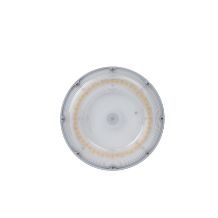 LED Round Canopy Light Lumen Selectable 3,000/6,000/8,000/10,000/11,000LM Kelvin Selectable 3K/4K/5K Built-In Photocell Plug-In Sensor Ready