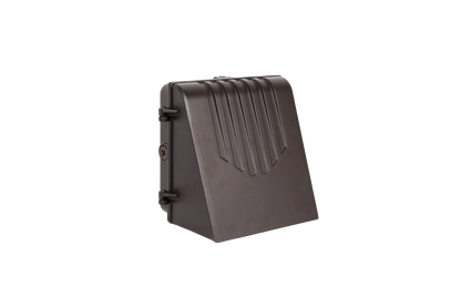 Full Cutoff LED Wall Pack Lumen Selectable 5,000/6,000/8,000/9,000LM Kelvin Selectable 3K/4K/5K Built-In Photocell Plug-In Sensor Ready