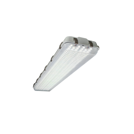 4FT LED Vapor Tight Fixture Lumen Selectable 16,000/18,000/21,000LM Kelvin Selectable 35K/4K/5K Plug-In Sensor Ready