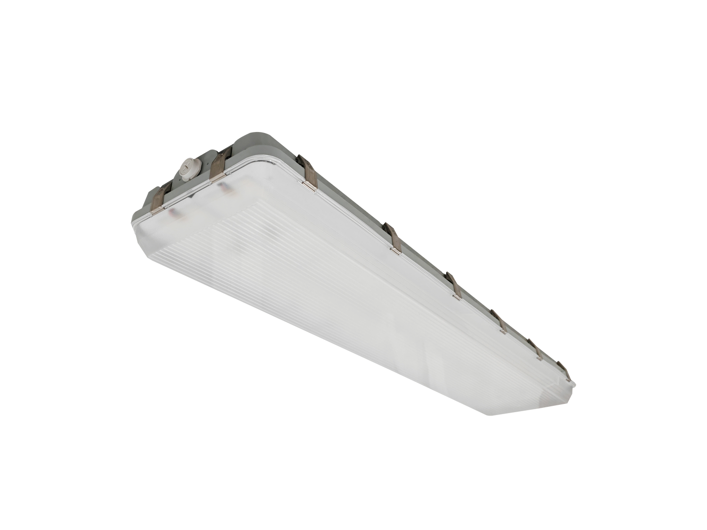 4FT LED Vapor Tight Fixture Lumen Selectable 16,000/18,000/21,000LM Kelvin Selectable 35K/4K/5K Plug-In Sensor Ready