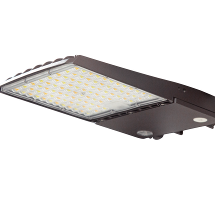LED Parking Lot Area Light Lumen Selectable 12,000/18,000/24,000LM Kelvin Selectable 3K/4K/5K Plug-In Sensor & Photocell Ready