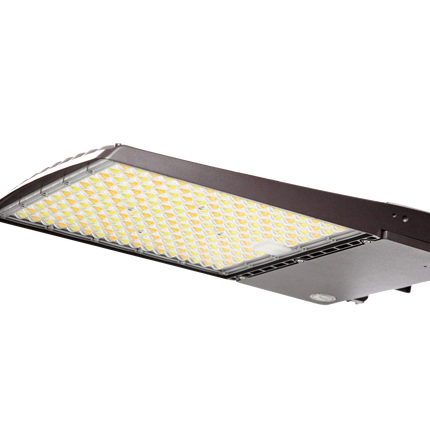 LED Parking Lot Area Light Lumen Selectable 24,000/32,000/40,000LM Kelvin Selectable 3K/4K/5K Plug-In Sensor & Photocell Ready