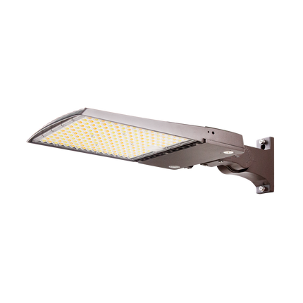 LED Parking Lot Area Light Lumen Selectable 24,000/32,000/40,000LM Kelvin Selectable 3K/4K/5K Plug-In Sensor & Photocell Ready