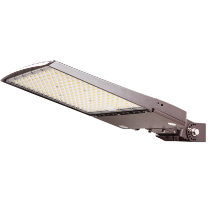 LED Parking Lot Area Light Lumen Selectable 24,000/32,000/40,000LM Kelvin Selectable 3K/4K/5K Plug-In Sensor & Photocell Ready