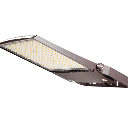 LED Parking Lot Area Light Lumen Selectable 24,000/32,000/40,000LM Kelvin Selectable 3K/4K/5K Plug-In Sensor & Photocell Ready