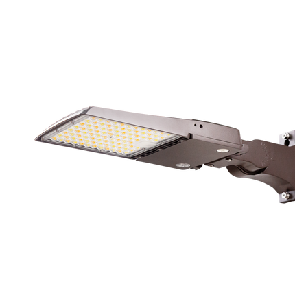 LED Parking Lot Area Light Lumen Selectable 12,000/18,000/24,000LM Kelvin Selectable 3K/4K/5K Plug-In Sensor & Photocell Ready