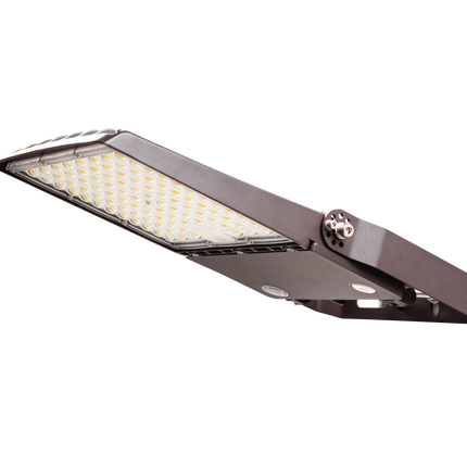 LED Parking Lot Area Light Lumen Selectable 12,000/18,000/24,000LM Kelvin Selectable 3K/4K/5K Plug-In Sensor & Photocell Ready