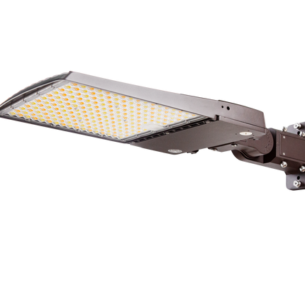 LED Parking Lot Area Light Lumen Selectable 24,000/32,000/40,000LM Kelvin Selectable 3K/4K/5K Plug-In Sensor & Photocell Ready