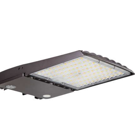 LED Parking Lot Area Light Lumen Selectable 12,000/18,000/24,000LM Kelvin Selectable 3K/4K/5K Plug-In Sensor & Photocell Ready