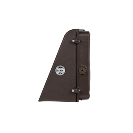 Full Cutoff LED Wall Pack Lumen Selectable 5,000/6,000/8,000/9,000LM Kelvin Selectable 3K/4K/5K Built-In Photocell Plug-In Sensor Ready