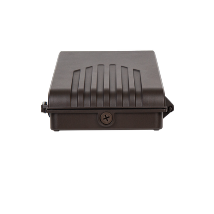 Full Cutoff LED Wall Pack Lumen Selectable 5,000/6,000/8,000/9,000LM Kelvin Selectable 3K/4K/5K Built-In Photocell Plug-In Sensor Ready