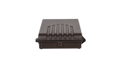 Full Cutoff LED Wall Pack Lumen Selectable 5,000/6,000/8,000/9,000LM Kelvin Selectable 3K/4K/5K Built-In Photocell Plug-In Sensor Ready