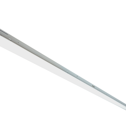 Tira de luces LED delgada de 8 pies, lúmenes seleccionables: 7500/8800/10 000 LM, Kelvin seleccionable: 35 K/4 K/5 K