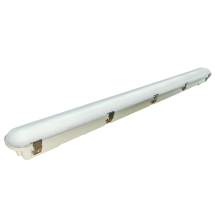 4FT LED Vapor Tight Fixture Lumen Selectable 5,000/6,000/7,000LM Kelvin Selectable 35K/4K/5K Plug-In Sensor Ready