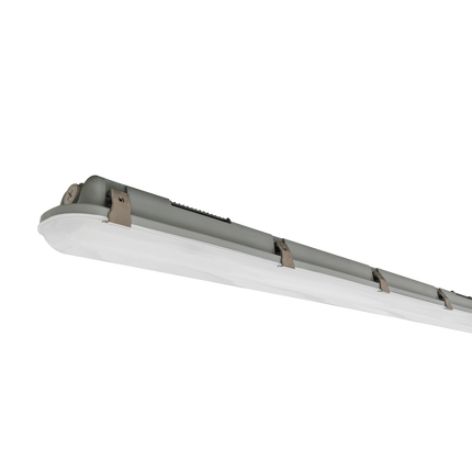 4FT LED Vapor Tight Fixture Lumen Selectable 5,000/6,000/7,000LM Kelvin Selectable 35K/4K/5K Plug-In Sensor Ready