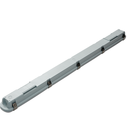 4FT LED Vapor Tight Fixture Lumen Selectable 5,000/6,000/7,000LM Kelvin Selectable 35K/4K/5K Plug-In Sensor Ready