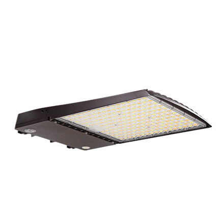 LED Parking Lot Area Light Lumen Selectable 24,000/32,000/40,000LM Kelvin Selectable 3K/4K/5K Plug-In Sensor & Photocell Ready