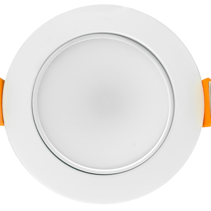 2 Inch Floating Gimbal Recessed LED Downlight with Integrated J-Box Kelvin Selectable 27K/3K/35K/4K/5K