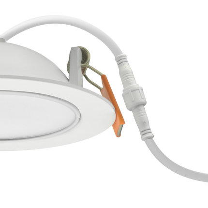 2 Inch Floating Gimbal Recessed LED Downlight with Integrated J-Box Kelvin Selectable 27K/3K/35K/4K/5K