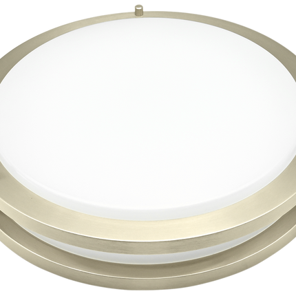 10/12/14/16/18 Inch LED Ceiling or Wall Mount Double Ring Fixture Kelvin Selectable 27K/3K/35K/4K/5K